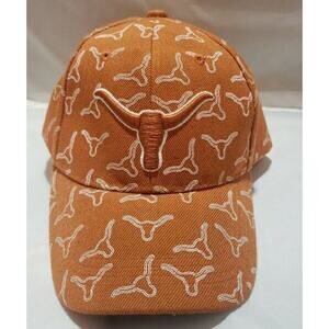 University Of Texas Longhorns Adjustable Orange Hat